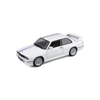 Bburago 1:24 Plus BMW 3 Series M3 1988 White