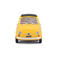 Bburago 1:24 Fiat 500 F 1965 Yellow