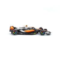 Bburago 1:43 RACE Formula F1 - McLaren F1 Team MCL60 (2023) #4 (Lando Norris) - with drive