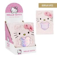Plyšový zápisník - HELLO KITTY
