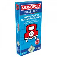 HASBRO - MONOPOLY ROZŠÍŘENÍ JACKPOT, bezplatné parkování CZ verze