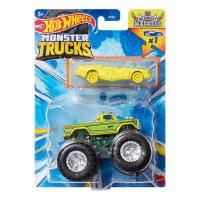 HW MONSTER TRUCKS 1:64 S ANGLIČÁKEM