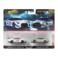 Hot Wheels 2ks prémiový angličák - NISSAN GTR