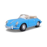 Bburago 1:18 Porsche 356B Cabriolet 1961 Blue