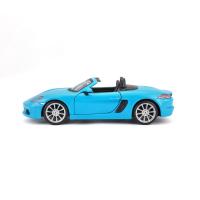 Bburago 1:24 Plus Porsche 718 Boxster Blue