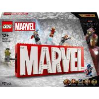 Logo MARVEL a minifigurky