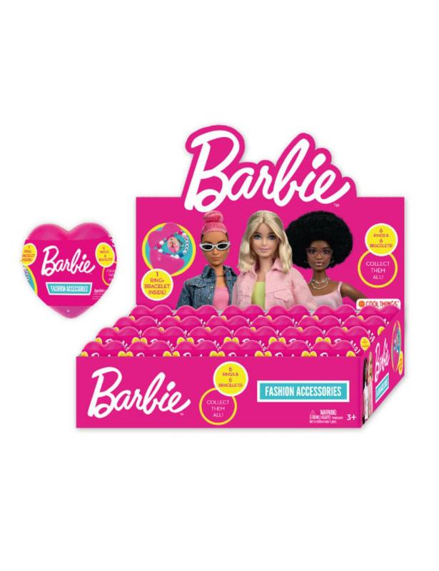 Barbie Srdcová kapsle – herní sada s 1 prstýnkem + 1 náramkem