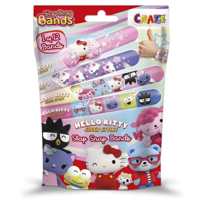 SLAP SNAP BANDS - Hello Kitty