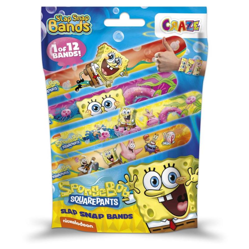 SLAP SNAP BANDS - SpongeBob