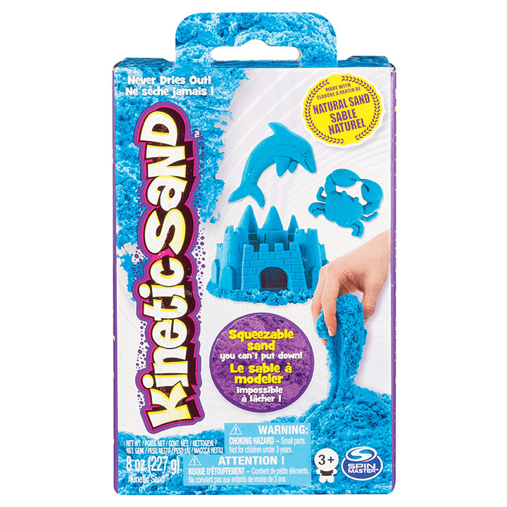 KINETIC SAND ZÁKLADNÁ KRABICA S PIESKOM RÔZNYCH FARIEB 227g