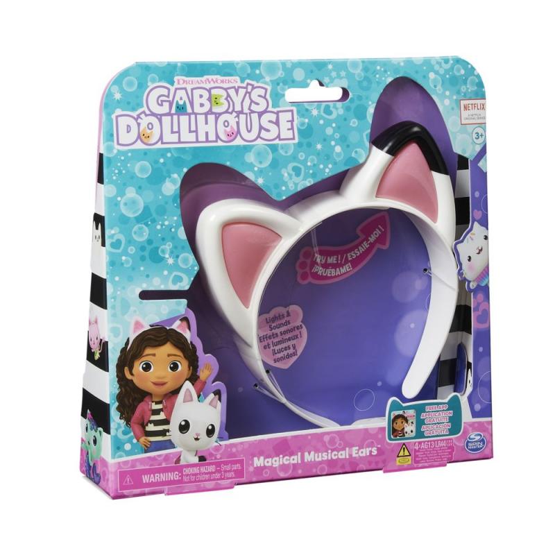 GABBY'S DOLLHOUSE HRAJÚCE MAČACIE UŠKÁ