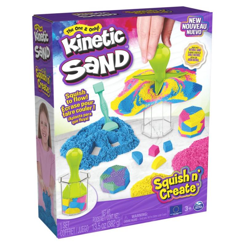 KINETIC SAND TÉGLIKOVÁ TVORIVÁ SADA