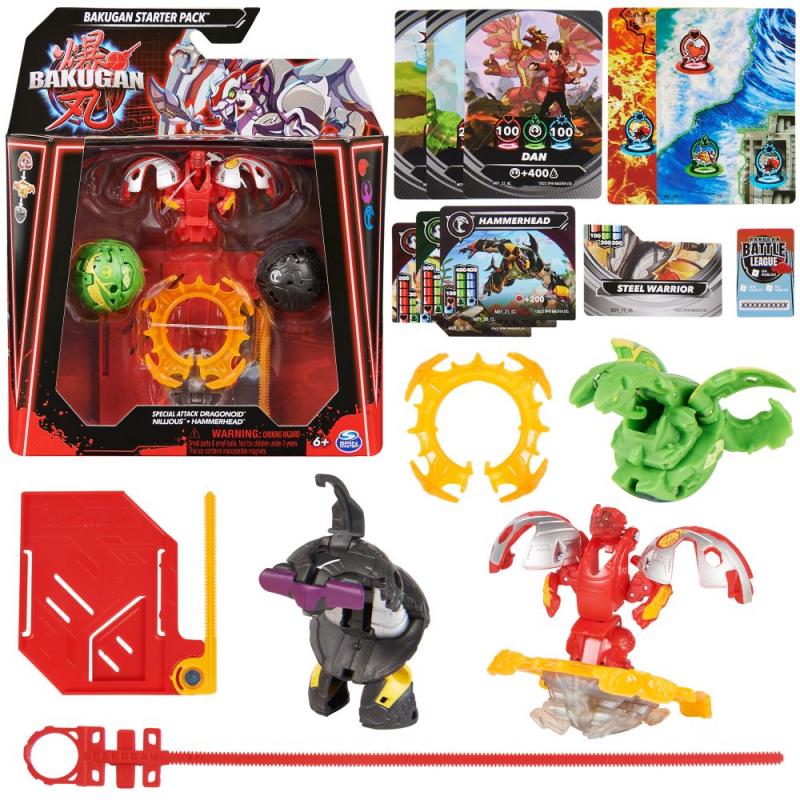 BAKUGAN ŠTARTOVACIA SADA ŠPECIÁLNY ÚTOK S6 SLD