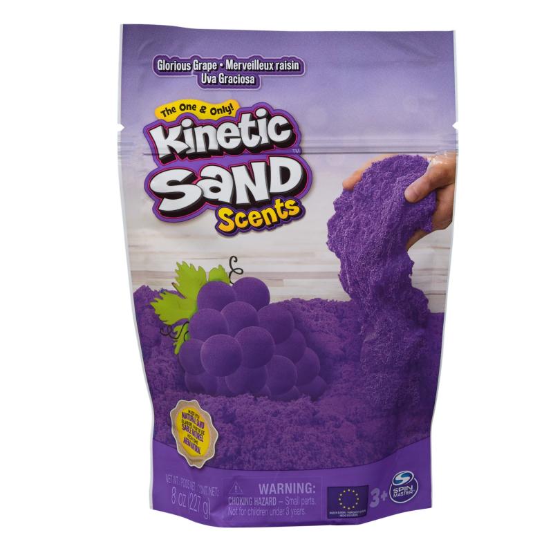 KINETIC SAND BALENÍ S OVOCNÝMI VŮNĚMI HROZNY