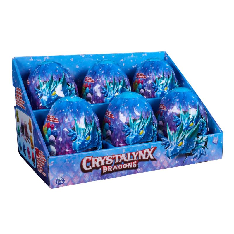 CRYSTALYNX OHEBNÍ DRACI VE VAJÍČKU