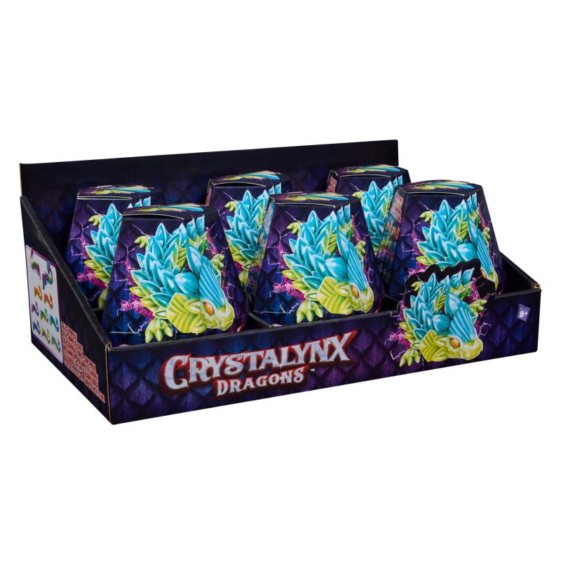 CRYSTALYNX OHEBNÍ DRACI 22 CM