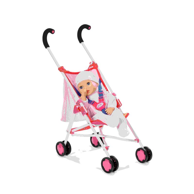 BABY born Kočík golf so sieťkou - ružový