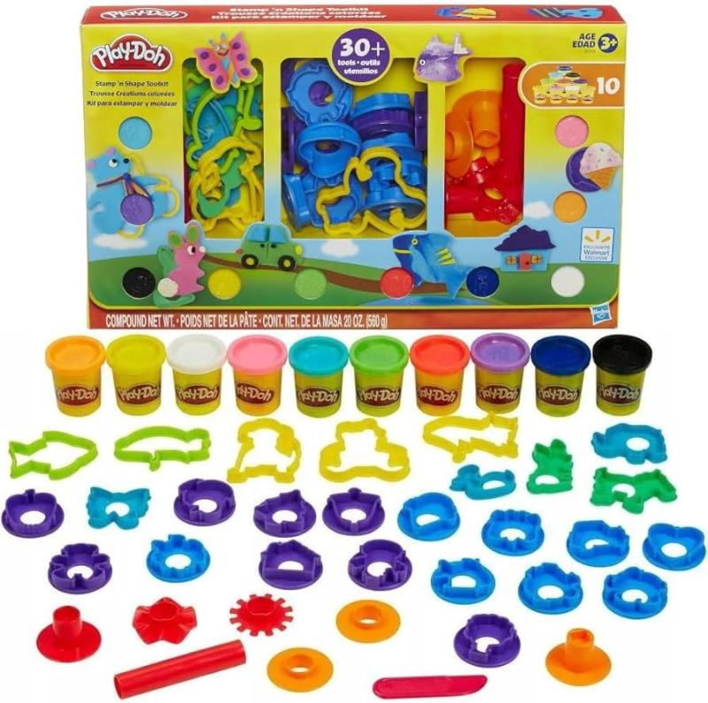 Playdoh stamp n shape toolkit