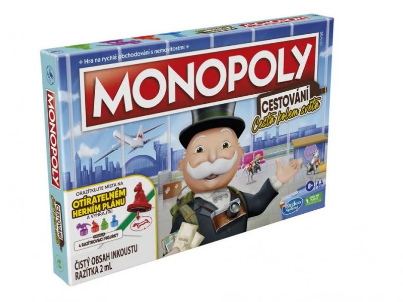 MONOPOLY CESTA KOLEM SVĚTA CZ VERZE