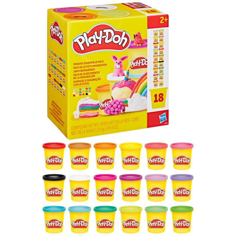 HASBRO - Play-Doh 18 ks kelímkov, veľké balenie