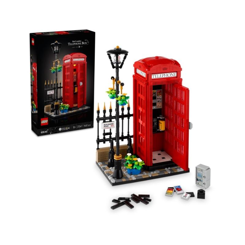 LEGO® Ideas Červená londýnská telefonní budka