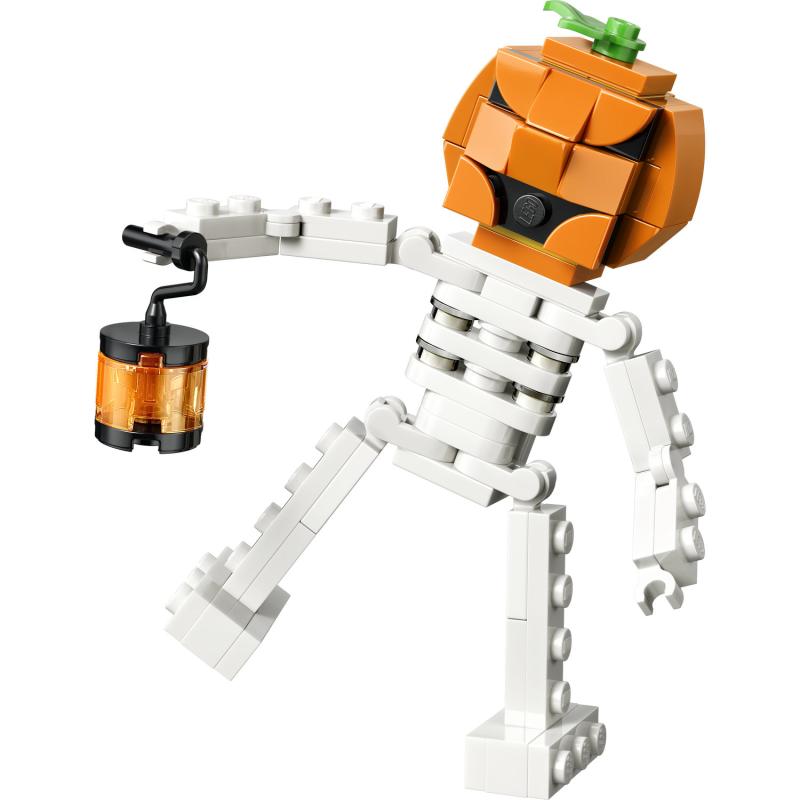 Zábavný halloweenský kostlivec