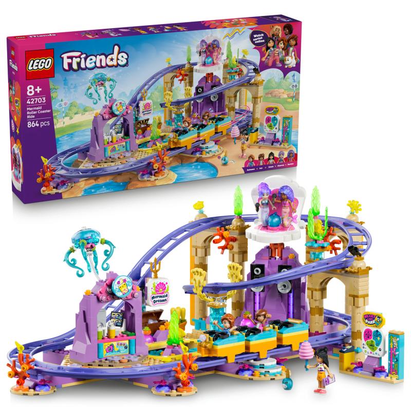 Jazda na horskej dráhe s morskými vílami