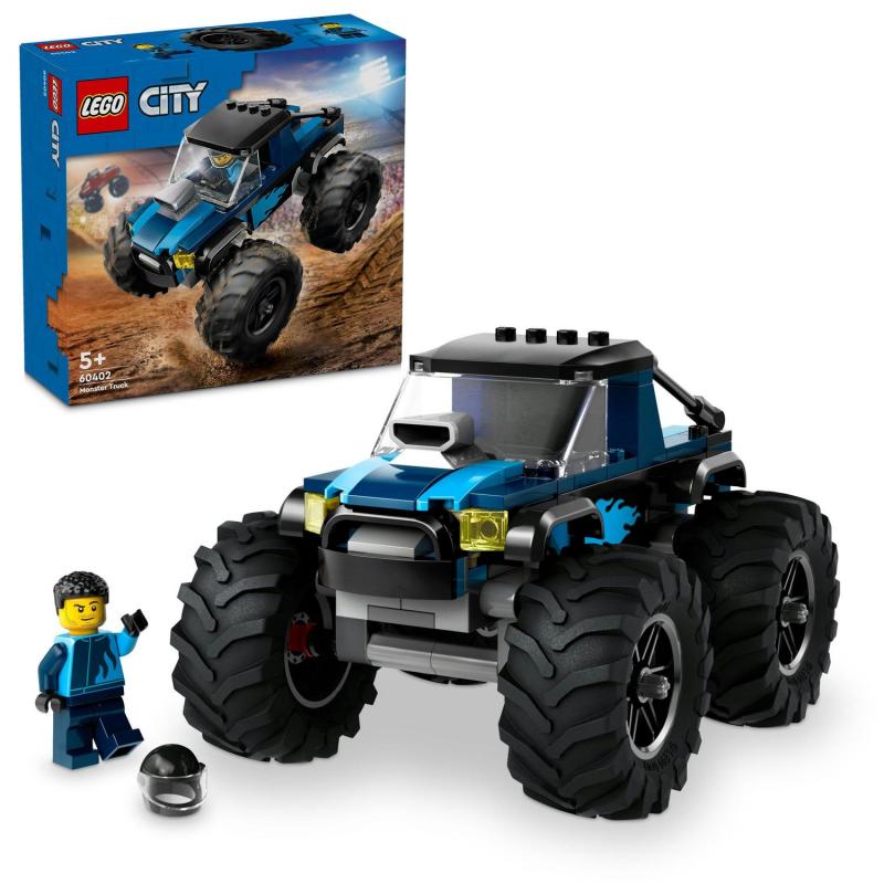 Modrý monster truck