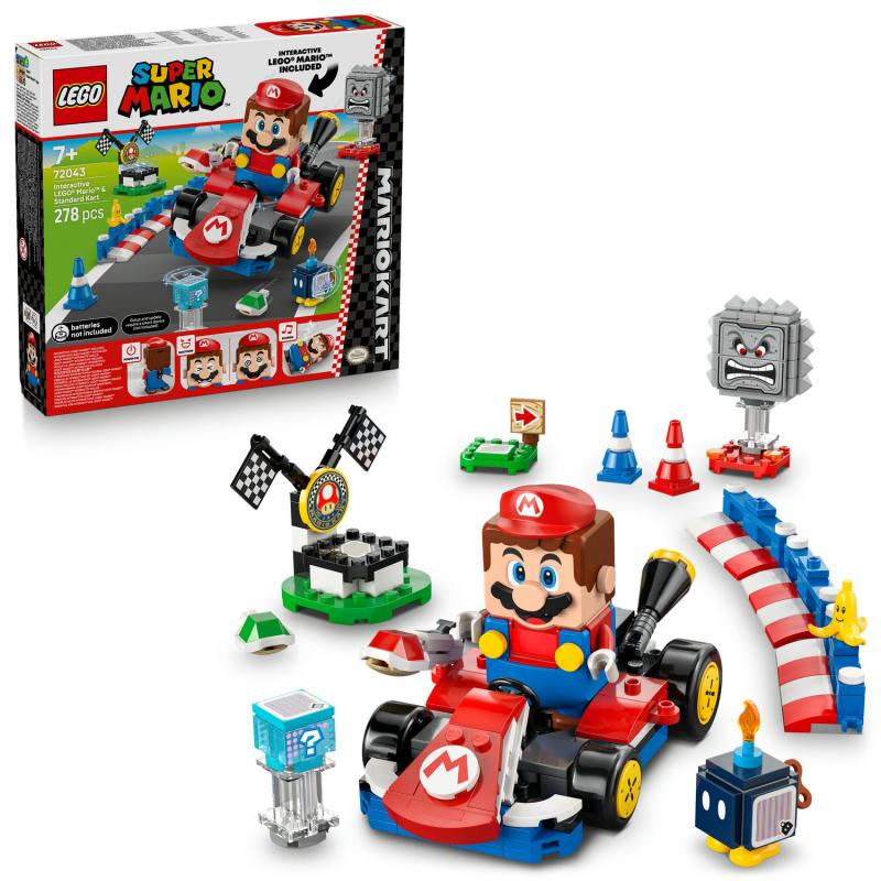 Mario Kart™ – Interaktívny LEGO® Mario™ a Standard Kart