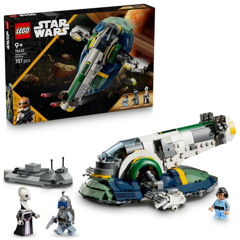Jango Fett a jeho hvězdná loď