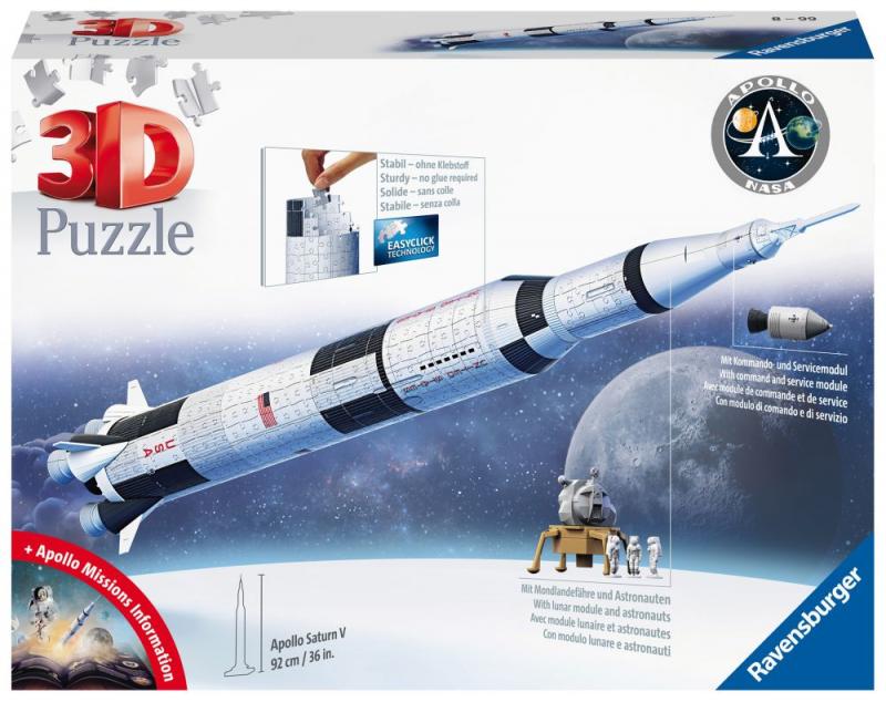 Vesmírna raketa Apollo Saturn V 432 dielikov