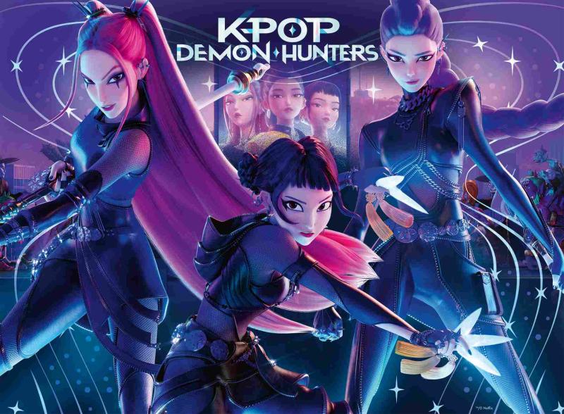 Kpop Demon Hunters: Rumi, Mira a Zoey 300 dielikov