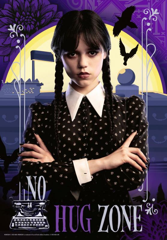 Wednesday Addams 300 dielikov