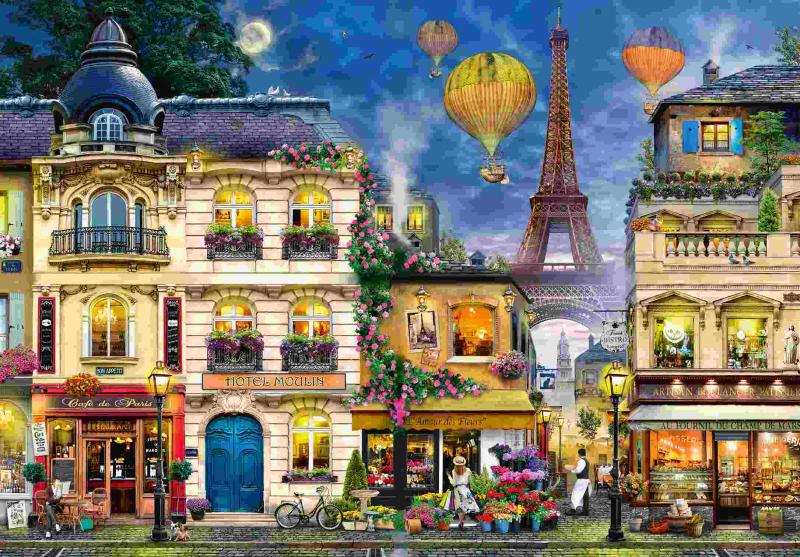 Paríž 18000 dielikov