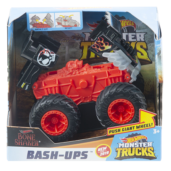 HW MONSTER TRUCKS VELKÁ SRÁŽKA ASST