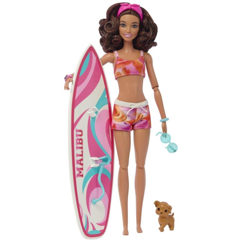 BRB BARBIE SURFISTKA S DOPLNKAMI