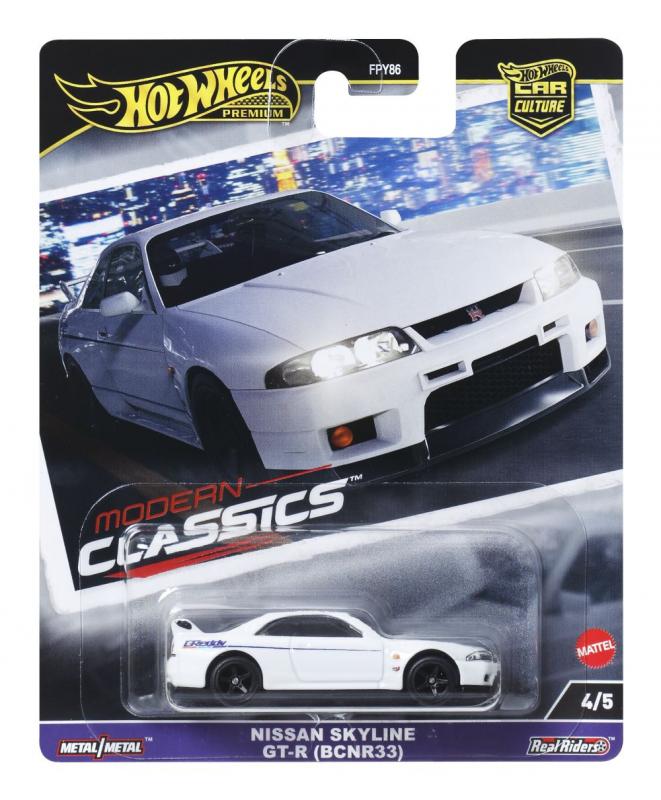 HW PRÉMIOVÉ AUTO - VELIKÁNI - NISSAN SKYLINE R33