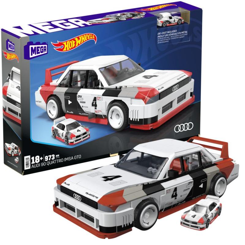 MEGA HOT WHEELS SBĚRATELSKÉ AUDI 90 QUATTRO IMSA GTO