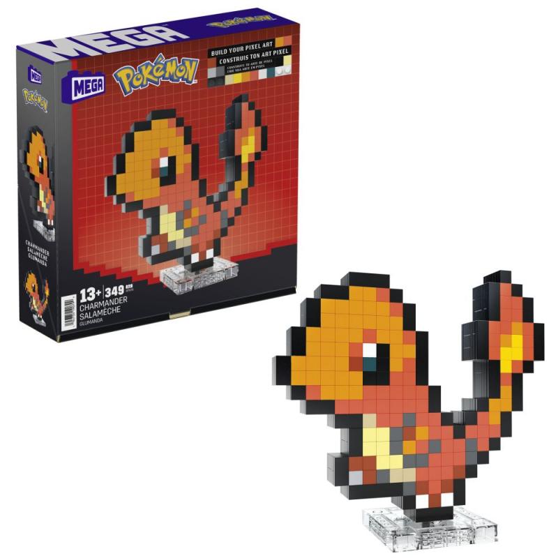 MEGA POKÉMON PIXEL ART - CHARMANDER