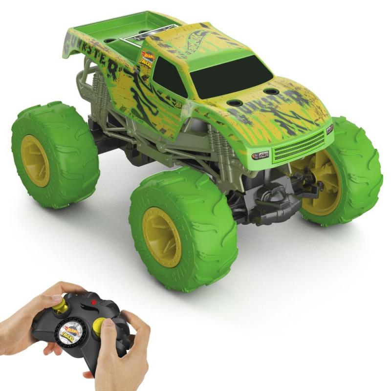 HW RC MONSTER TRUCKS GUNKSTER SVIETIACI V TME 1:15