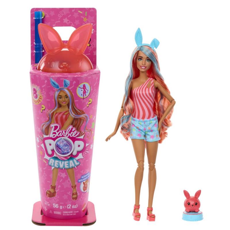 BRB POP REVEAL BARBIE KOKTEJLOVÉ PŘEKVAPENÍ - ZAJÍČEK