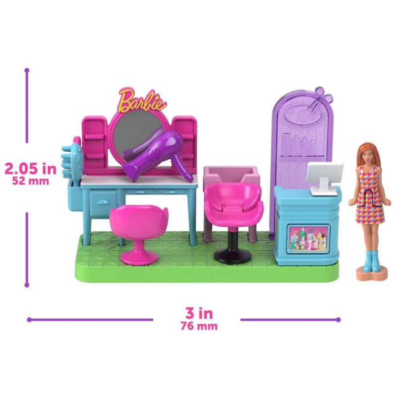 BRB MINI BARBIELAND HERNÍ SET - KADEŘNICTVÍ