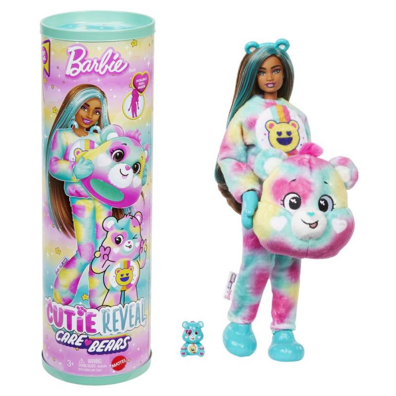 BRB CUTIE REVEAL BARBIE A STAROSTLIVÍ MEDVÍDCI SÉRIE 2 - MODRÁ