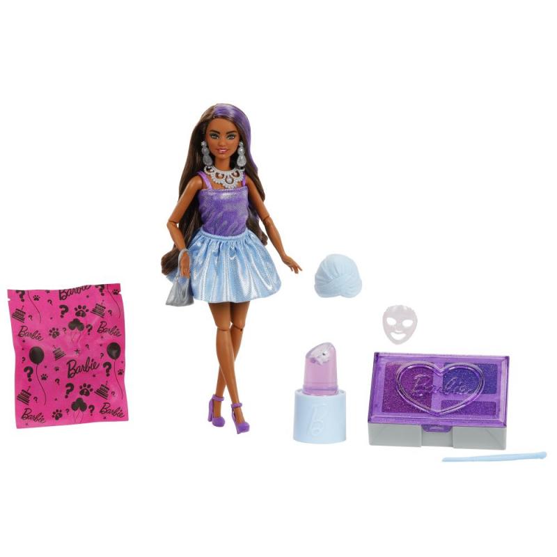 BRB PARTY REVEAL BARBIE GLAM PARTY - FIALOVÁ