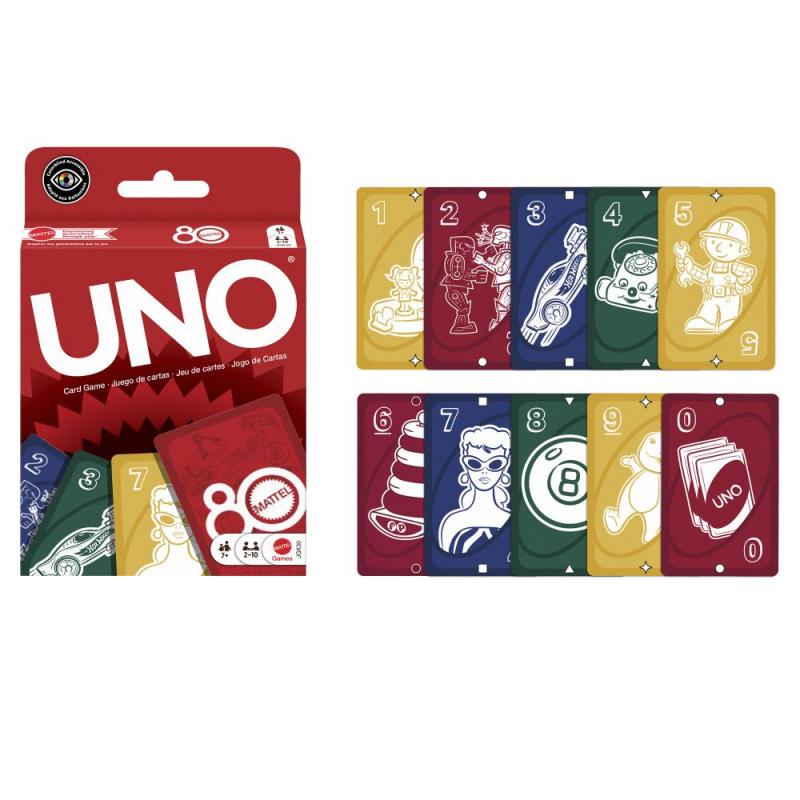 UNO 80. VÝROČIE MATTEL