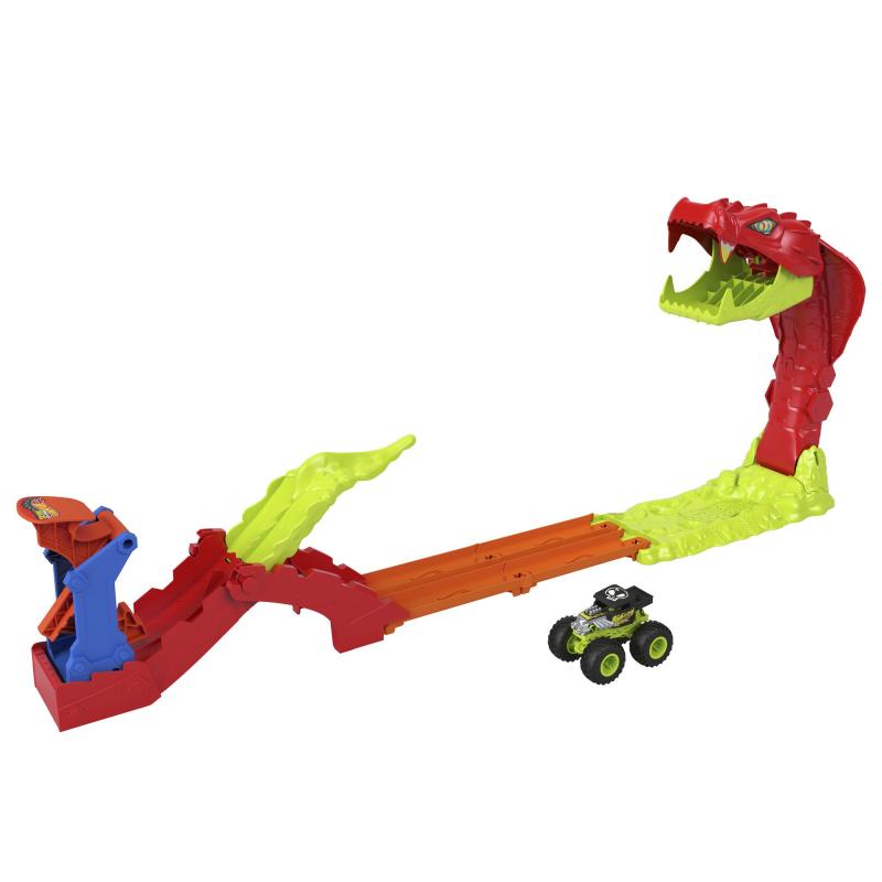 Hot Wheels MONSTER TRUCKS SNAKE SLAM TAKEDOWN