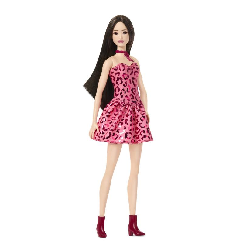 BRB FASHIONISTAS MODELKA V RUŽOVOM LEOPARDÍM OUTFITE