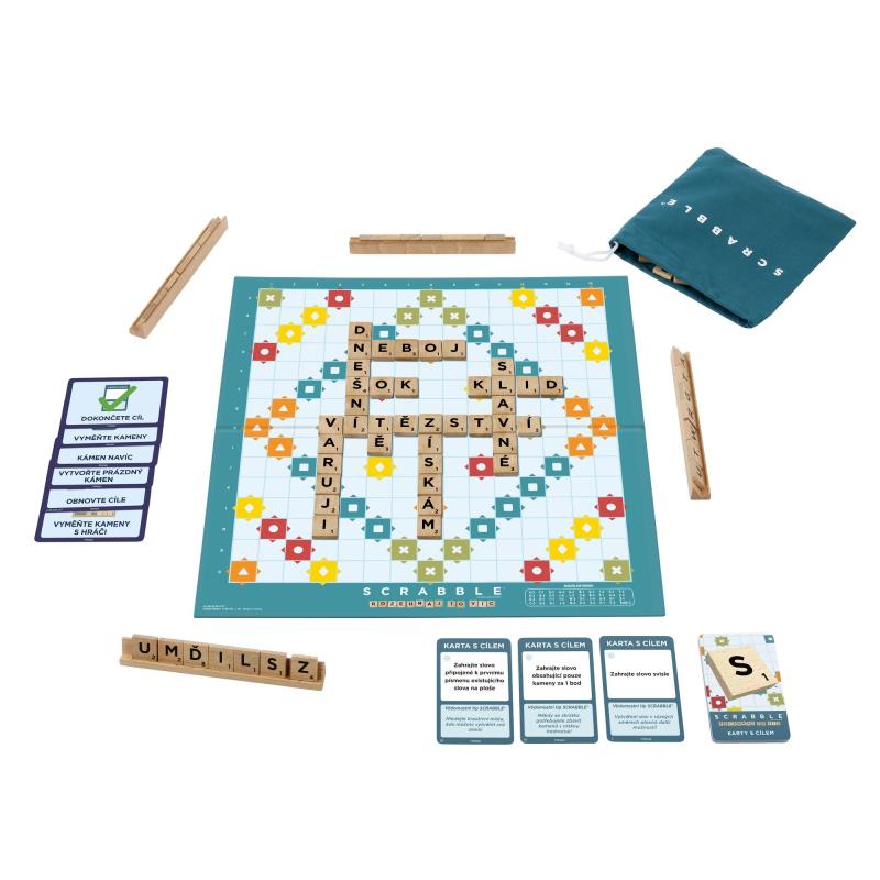SCRABBLE DREVENÁ EDÍCIA SK