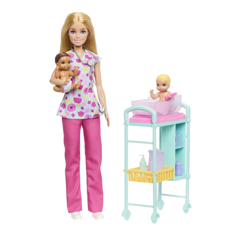 Barbie herný set povolania - pediatrička
