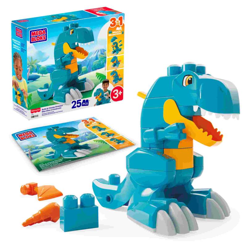 MEGA BLOKS STAVEBNICA DINOSAURUS 3 V 1